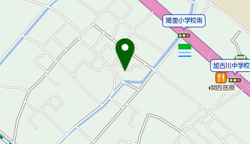 【予約制】akippa 加古川町稲屋593駐車場の地図画像
