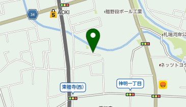 【予約制】akippa 神明1丁目5-16 アキッパ駐車場の地図画像