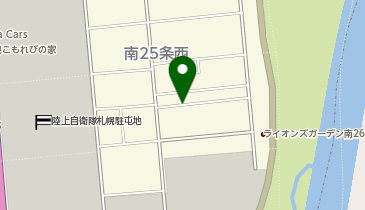 【予約制】akippa 中央区南26条西8目3-29 個人宅?アキッパ駐車場の地図画像