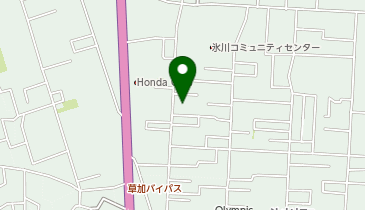 【予約制】akippa 氷川町603-8 アキッパ駐車場の地図画像
