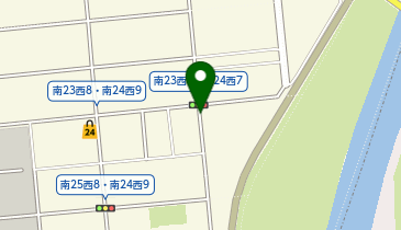 【予約制】akippa 中央区南24条西8丁目1-22-1 (有)彫刻工房テシマ?アキッパ駐車場の地図画像