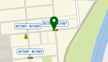 【予約制】akippa 中央区南24条西8丁目1-22 個人宅?アキッパ駐車場の地図画像