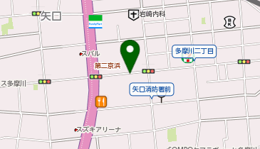 【予約制】akippa パークバレンシア駐車場の地図画像