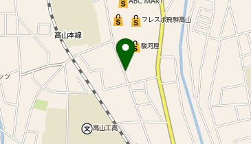 【予約制】akippa 屋根付き!自動照明アキッパ駐車場【1】の地図画像