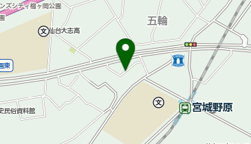 【予約制】akippa 五輪1丁目10-15駐車場の地図画像