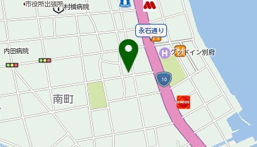 【予約制】akippa 松原町5-8駐車場の地図画像