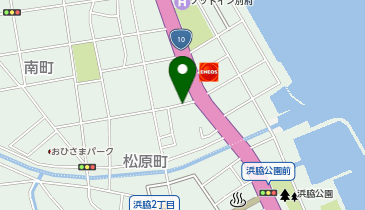 【予約制】akippa 浜町21-3駐車場の地図画像