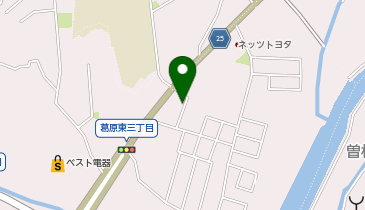 【予約制】akippa いちやす卓球場駐車場の地図画像