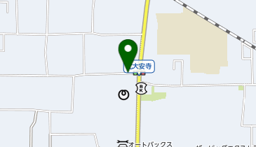 【予約制】akippa 大安寺5丁目駐車場の地図画像