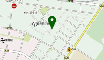 【予約制】akippa 宮城野1丁目25-20駐車場【2】の地図画像