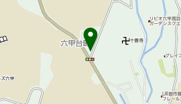 【予約制】akippa 六甲ハイツ駐車場の地図画像