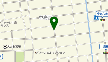 【予約制】akippa 中島西1丁目8-26駐車場の地図画像