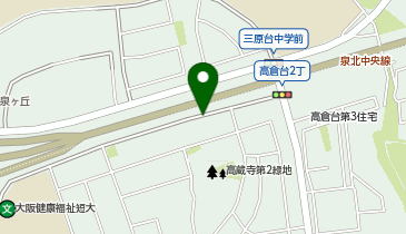 【予約制】akippa 高倉台アキッパ屋根有り駐車場【1】の地図画像