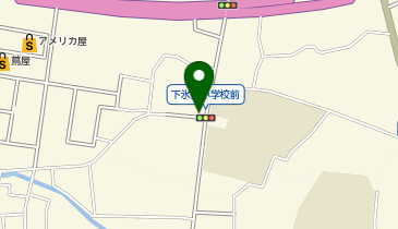 【予約制】akippa 下氷鉋小学校前駐車場の地図画像