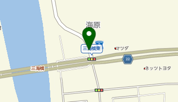 【予約制】akippa ダイナム大分海原店 駐車場の地図画像