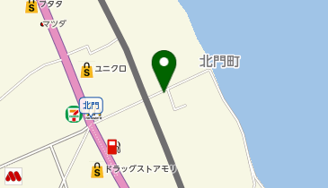 【予約制】akippa ダイナム長崎島原店 駐車場の地図画像