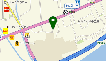 【予約制】akippa 酒匂中学校前の地図画像