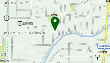 【予約制】akippa 長町南3丁目33-23 アキッパ駐車場の地図画像