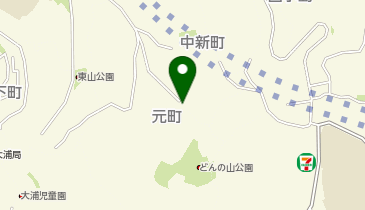 【予約制】akippa 山内アパートC棟☆アキッパ駐車場の地図画像