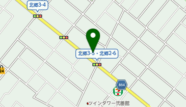 【予約制】akippa イーグルゴー北郷店 駐車場【立体駐車場 屋上スペース】の地図画像