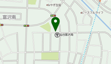 【予約制】akippa 富沢南1丁目22-9 アキッパ駐車場の地図画像
