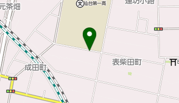 【予約制】akippa 表柴田町35駐車場の地図画像