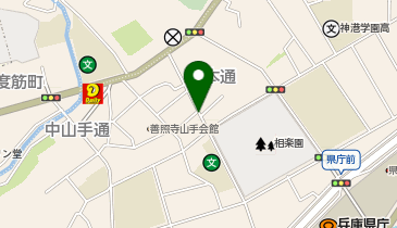 【予約制】akippa 相楽園ヒルビューマンション(1)(北側)と(2)(東側)の地図画像