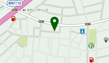 【予約制】akippa 泉崎1丁目8-7 アキッパ駐車場の地図画像