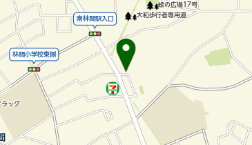 【予約制】akippa たけのこクリニックすぐそば駐車場の地図画像