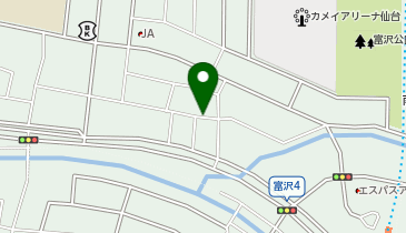 【予約制】akippa 富沢4丁目12-6 アキッパ駐車場の地図画像