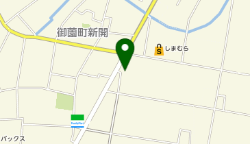 【予約制】akippa ダイナム御薗店 駐車場の地図画像