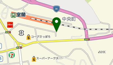 【予約制】akippa ダイナム室蘭店 駐車場【ご利用時間:9:00-22:45】の地図画像