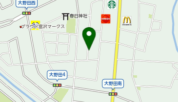 【予約制】akippa 大野田4丁目5-7 アキッパ駐車場の地図画像