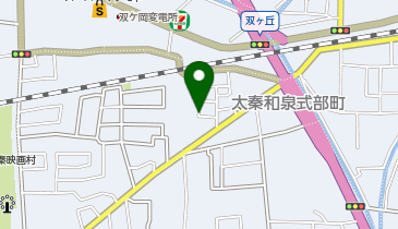 【予約制】akippa 右京区太秦和泉式部町20 月極?アキッパ駐車場の地図画像