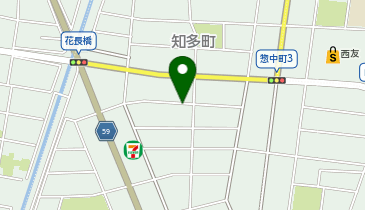 【予約制】akippa 春日井市知多町2丁目駐車場の地図画像