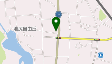 【予約制】akippa 池尻中1-27 屋根付き駐車場の地図画像