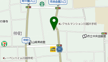 【予約制】akippa 川越市松江町2丁目 アキッパ駐車場【ご利用時間:22:00-翌朝7:00】の地図画像