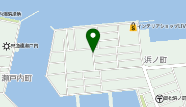 【予約制】akippa 浜ノ町34-2駐車場の地図画像