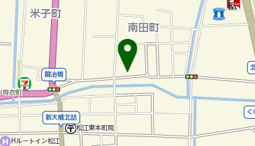 【予約制】akippa 南田町124-5 アキッパ駐車場の地図画像