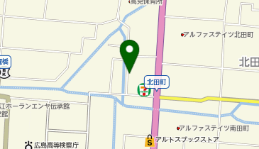 【予約制】akippa 北田町30-6 アキッパ駐車場の地図画像