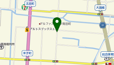 【予約制】akippa 南田町120-2 アキッパ駐車場の地図画像