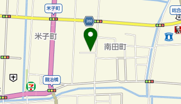 【予約制】akippa 南田町96-1 アキッパ駐車場の地図画像