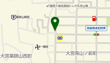 【予約制】akippa 【東側】大宮西山ノ前町27 第一駐車場☆アキッパ駐車場の地図画像