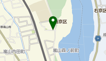 【予約制】akippa 西京区嵐山風呂ノ橋町20-8 個人宅?アキッパ駐車場の地図画像