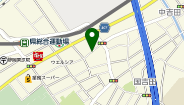 【予約制】akippa 国吉田4丁目12-3駐車場の地図画像