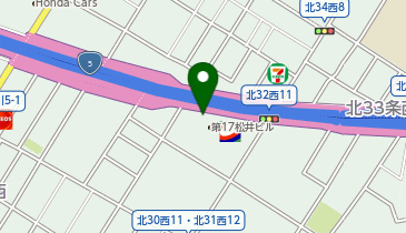 【予約制】akippa 第17松井ビル駐車場の地図画像