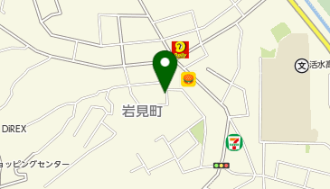 【予約制】akippa 岩見町ひかり幼稚園近隣駐車場の地図画像