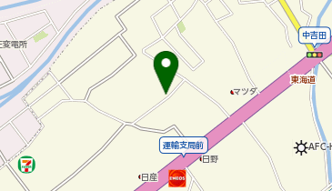 【予約制】akippa 国吉田1丁目9-35-1駐車場の地図画像