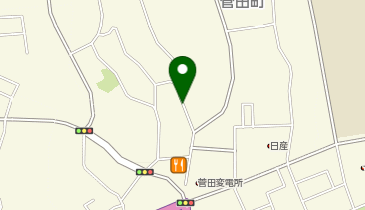 【予約制】akippa 菅田町134-8 アキッパ駐車場の地図画像