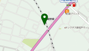 【予約制】akippa 二ツ木1317-6 アキッパ駐車場の地図画像